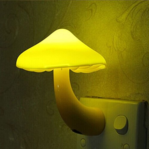 Pilz Nachtlicht energiesparende LED-Sensor-Lampe für Kinder Schlafzimmer / Bars/Party / Hause- EU-Stecker