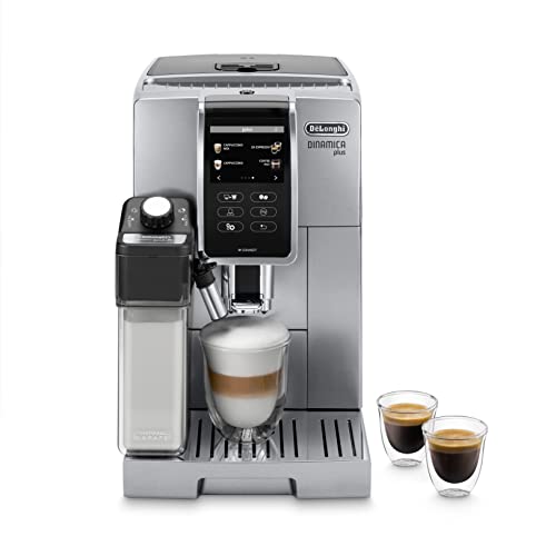 De’Longhi DeLonghi Ecam, automatische Kombi-Kaffeemaschine, 370.95.S, freie Installation, Silber