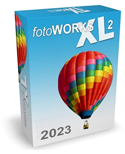 Fotoworks XL 2 (2023er Version) Bildbearbeitungsprogramm zur Bildbearbeitung in Deutsch - umfangreiche Funktionen, sehr einfach zu bedienen, kinderleicht Fotos bearbeiten im Fotobearbeitungsprogramm