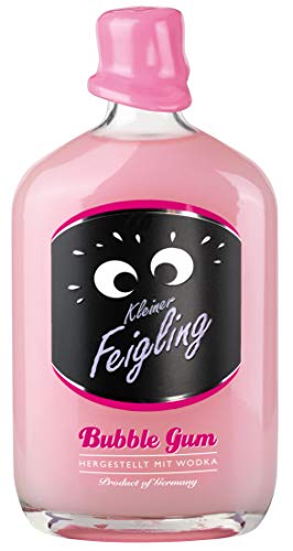 Kleiner Feigling | Bubble Gum | 1 x 500ml | Marken Spirituose | Premium Likör | Feiern mit Fantasie | Der Party-Shot