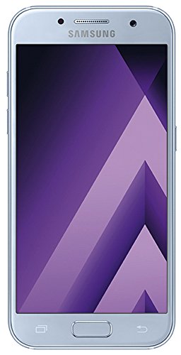 Samsung Galaxy A3 (2017) Smartphone (12,04 cm (4,7 Zoll) Touch-Display, 16 GB Speicher, Android 6.0) blau