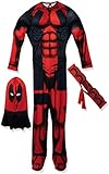 Rubie's 810109 Offizielles Marvel Deadpool Deluxe Kostüm für Erwachsene – Größe: XL, Rot