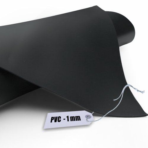 Teichfolie PVC 1mm schwarz in 6m x 8m