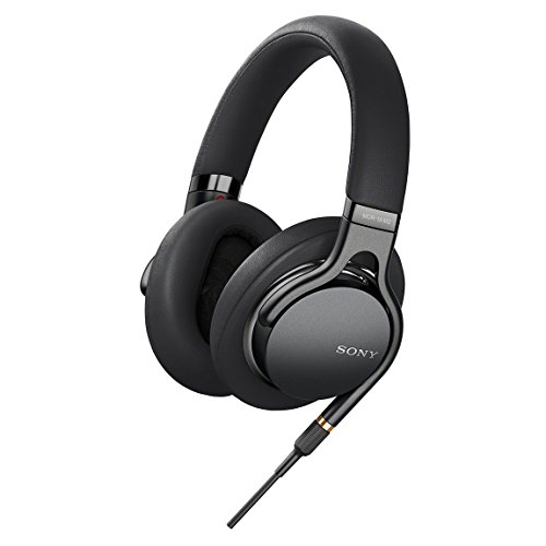 Sony SONY Headphone MDR-1AM2 B: Hi-Res Sealed Folding Cable Detachable/Balance Connection ƒ³4.4 Cable Included Remote Control / 2018 Black with Microphone