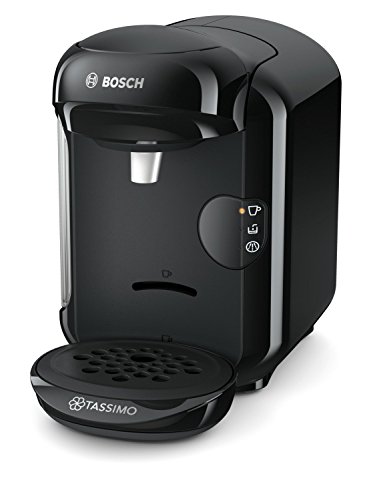 Tassimo Vivy2 Kapselmaschine TAS1402 Kaffeemaschine by Bosch, über 70 Getränke, vollautomatisch, geeignet für alle Tassen, platzsparend, 1300 W, schwarz
