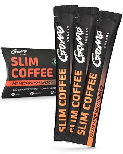 SLIM COFFEE. Kaffeegetränk zum Abnehmen - Vitaminpulver für Gewichtsverlust - Abnehm-Getränk - Appetitzügler - Diät Kaffee-Pulver - 30 Stück