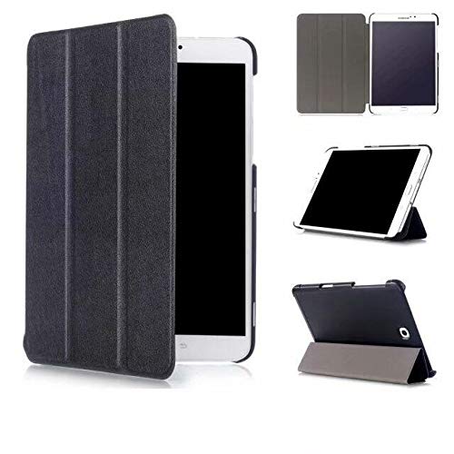 Skytar Schutzhülle für Samsung Galaxy Tab S2, 8.0 Zoll, T710 / T715 / T719 Tablet mit Standfunktion. Samsung Galaxy Tab S2 8.0 Schwarz