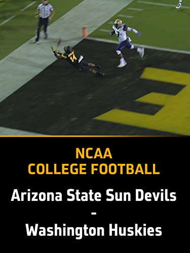 College Football, Arizona State Sun Devils - Washington Huskies, Week 7