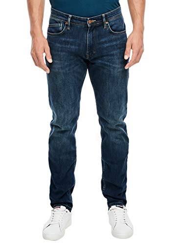 s.Oliver Herren Slim fit Jeans, Blue, 32W / 34L