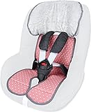 Liebes von Priebes Tom Sitzauflage für Autositze (9-18 kg) - Pünktchen, rosa
