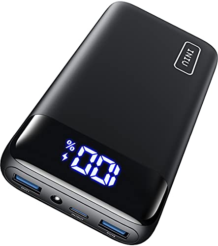 INIU Power Bank, 22,5W Powerbank klein Aber stark 20000mAh (USB C Input&Output), 3A USB C PD3.0 QC4.0 Powerbank with LED Display, kompatibel mit iPhone 13 12 Pro Max Samsung S21 S20 iPad Huawei etc.