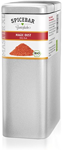 Spicebar Magic Dust BBQ Rub - (500g) in Premium-Bio Qualität im XL Profi-Streuer, Marinade für Fleisch, perfektes Grillgewürz