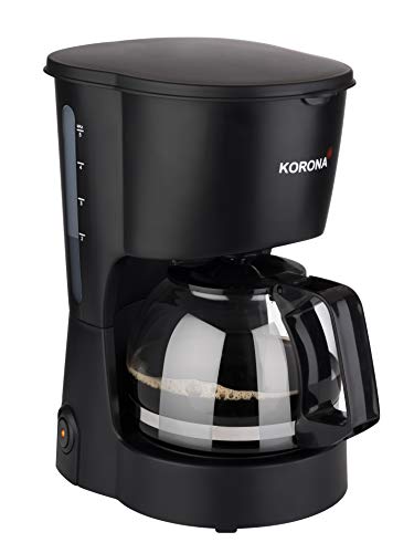 Korona 12011 Kaffeemaschine | Schwarz | Filter Kaffeeautomat für 5 Tassen Kaffee | mit einer Kanne