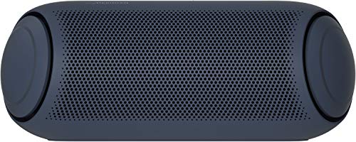 LG XBOOM Go PL7, tragbarer Bluetooth-Lautsprecher (IPX5-Spritzwasserschutz, 24+ h Akkulaufzeit, Beleuchtung), schwarz [Modelljahr 2020]