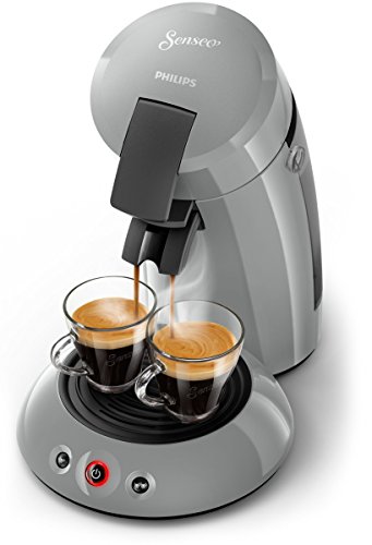 Senseo Original HD6553/70 Unabhängige Kaffeemaschine für Kaffeepads, 0,7 l, 1450 W, Grau