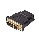 Akyga AK-AD-41 HDMI auf DVI Adapter DVI 24+1 Dual Link Buchse auf Stecker