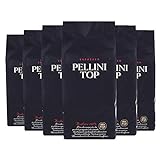 Pellini Caffè Top 100% Arabica, Bohne, 6er Pack (6 x 1 kg)