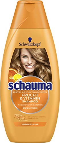 SCHWARZKOPF SCHAUMA Shampoo Frucht & Vitamin, 1er Pack (1 x 400 ml)