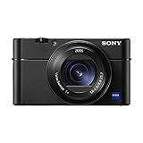 Sony RX100 V | Premium-Kompaktkamera (1,0-Typ-Sensor, 24-70 mm F1.8-2.8-Zeiss-Objektiv, 4K-Filmaufnahmen und neigbares Display)