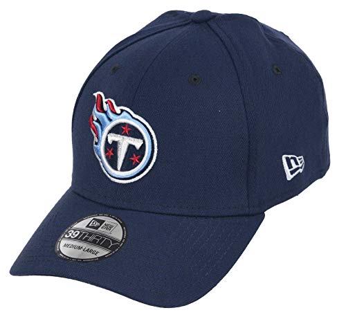New Era Tennessee Titans 39thirty Stretch Cap - NFL Core Edition - Blue - M - L