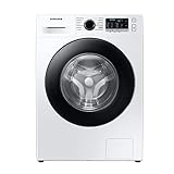 Samsung WW81TA049AE/EG Waschmaschine, 8 kg, 1400 U/min, Ecobubble, Hygiene-Dampfprogramm, FleckenIntensiv-Funktion, Weiß