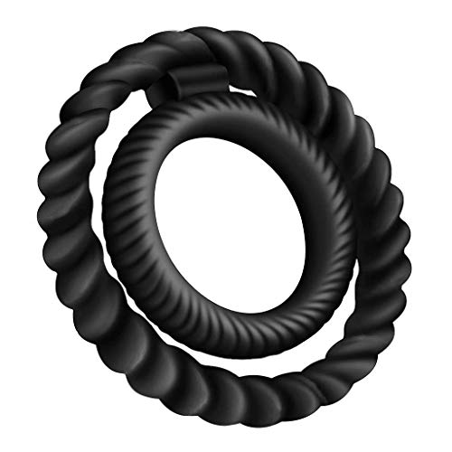 Silicone Male Cook Ring， Silikon-Lock-Fein-Ring Penis-ring Bondage Schwanz Restraint Doppelte Ringe