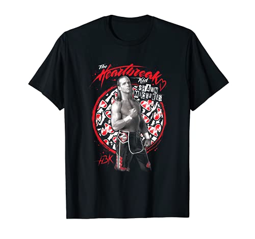 WWE Shawn Michaels 'Circle of Hearts' Graphic T-Shirt