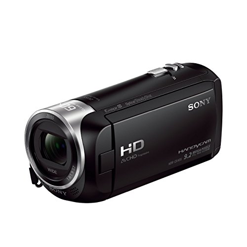 Sony HDR-CX405 Full HD Camcorder (30-fach opt. Zoom, 60x Klarbild-Zoom, Weitwinkel mit 26,8 mm, Optical Steady Shot) mit Intelligent Active Mode Verwacklungsarme Aufnahmen schwarz
