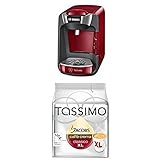 Bosch TAS3203 Tassimo T32 Suny Multi-Getränke-Automat Suny mit Tassimo Jacobs Caffè Crema classico XL, 5er Pack
