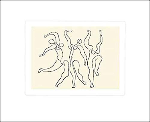 Kunstdruck/Poster: Pablo Picasso Trois danseuses 1924' - hochwertiger Druck, Bild, Kunstposter, 60x50 cm