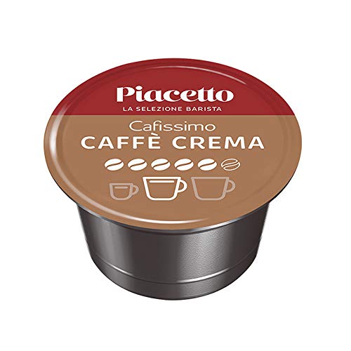Piacetto 479082 Kaffee-Kapseln Caffè Crema Cafissimo