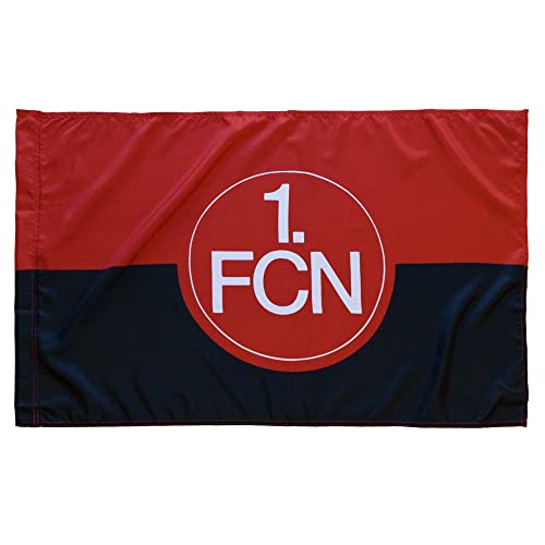 1. FC Nürnberg FCN Schwenkfahne Fahne Flagge 90 x 60cm rot-schwarz Lizenzprodukt