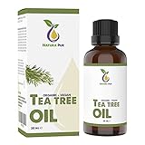 Teebaumöl BIO 30ml - 100% naturreines ätherisches Öl aus Australien, vegan - zur Anwendung auf unreiner Haut, Hautentzündungen, Anti Pickel, Akne sowie Warzen und Pilzen - Diffuser Öl