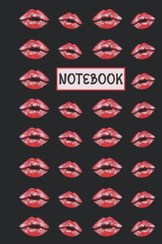 Romantic Notebook Journal | Sexy Kissing Lips love notebook for girls To Write in 6” x 9” 120 Pages with Lined | love and romance notebook | Love diary for women
