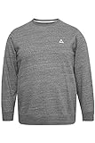 Blend BT Henry Sweatshirt Herren Big & Tall Sweater Pullover Große Größen bis 6XL, Größe:5XL, Farbe:Pewter Mix (200277)
