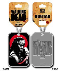 The Walking Dead - Dog Tag Erkennungsmarke mit Kette - Michonne