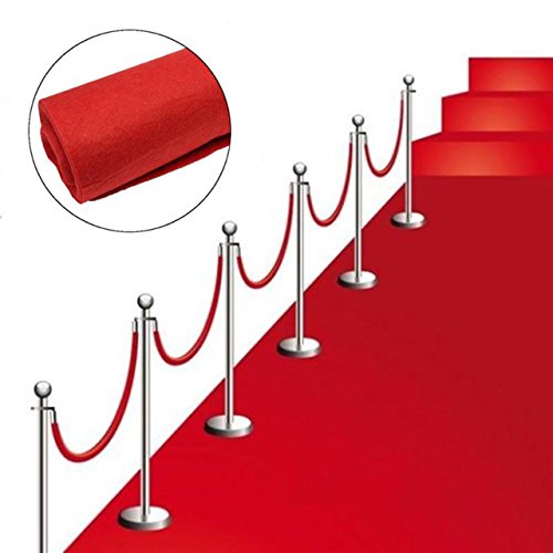 Roter Teppich VIP Deko Empfangsteppich Hochzeit Deko 450x61 cm Red Carpet