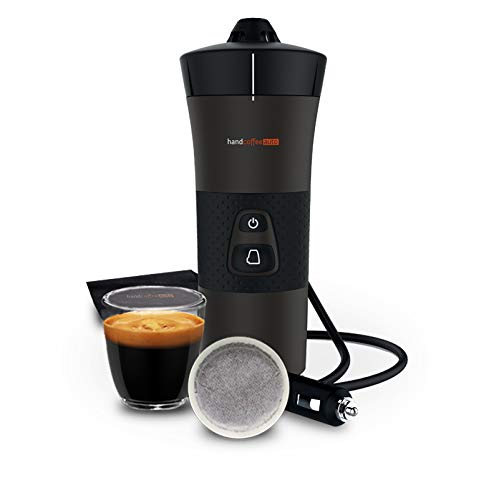 HANDPRESSO Handcoffee Auto 21000, 12V Kaffeemaschine, Kaffeemaschine Auto Handpresso 12V für Auto - tragbare Espressomaschine Handpresso