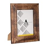 Penguin Home Portrait und Landschaft Orientierung Foto-Rahmen, 6-Inch Länge x 4-Inch Höhe, Verbranntes Braun 3109 15 x 10 cm