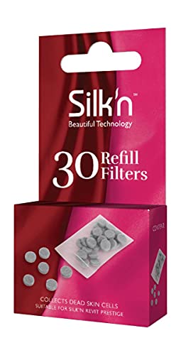 Silk'n ReVit Prestige Filter - Nachfüllpackung - Mikrodermabrasions-Gerät - Gesichtspeeling - Peeling - Exfoliator - 30 Stück