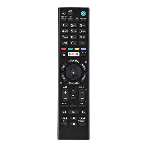 Vsnetwork Universal-Fernbedienung Sony Bravia Smart TV RMT-TX100D, kompatibel mit RMT-TX101J RMT-TX102U RMT-TX102D, keine Programmierung