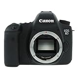 Canon EOS 6D SLR-Digitalkamera (20,2 MP, 7,6cm (3 Zoll) Display, DIGIC 5+, WLAN und GPS) nur Gehäuse) schwarz