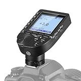 NEEWER QPRO-N TTL Drahtloser Blitzauslöser Kompatibel mit Nikon 1/8000s HSS Neigbares Design LCD Bildschirm 5 Tastensätze 9 Anpassbare Funktionen für Q4 Q3 Z1 Z760 NW420 NW655 NW665 S101-300W/400W PRO
