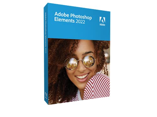 Adobe Photoshop Elements 2022|Standard|1 Gerät|unbegrenzt|PC/Mac|Disc|