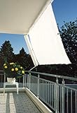 Floracord Sonnensegel Klarsicht Universal-Set-Senkrecht 230 x 140 cm, farblich sortiert