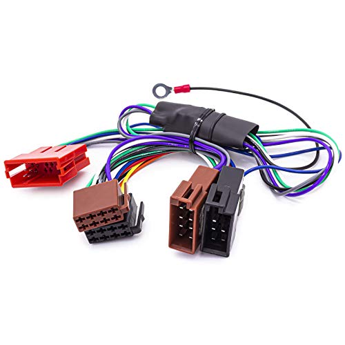 Adapter Kabel Auto Radio aktiv System ISO kompatibel mit Audi VW Seat Bose DSP