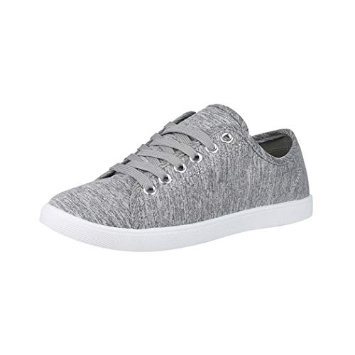 Elara Damen Sneaker Basic Chunkyrayan CL33318 Grey-38