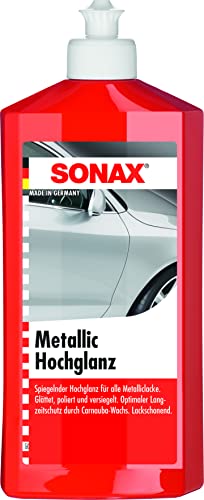 SONAX MetallicHochglanz (500 ml) spezielle Politur für alle Metalliclacke | Art-Nr. 03172000
