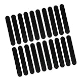 Sharplace 20er Pack 9,3x1,5 '' Hutgrößenreduzierer Saver Sweatband Liner Reduzieren Sie Das Größenband, Schwarz, 23,5 x 3,7 cm