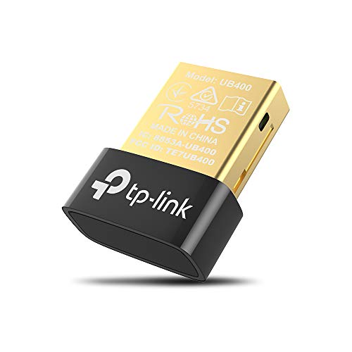 TP-Link UB400 Nano USB Bluetooth 4.0 Adapter Dongle (für PC Laptop Desktop Computer, unterstützt Windows 11/10/8.1/8/7, Plug & Play für Windows 11/10/8.1/8)